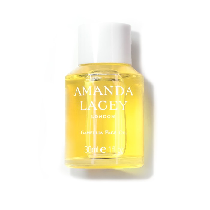 Oil camellia face skincare skin